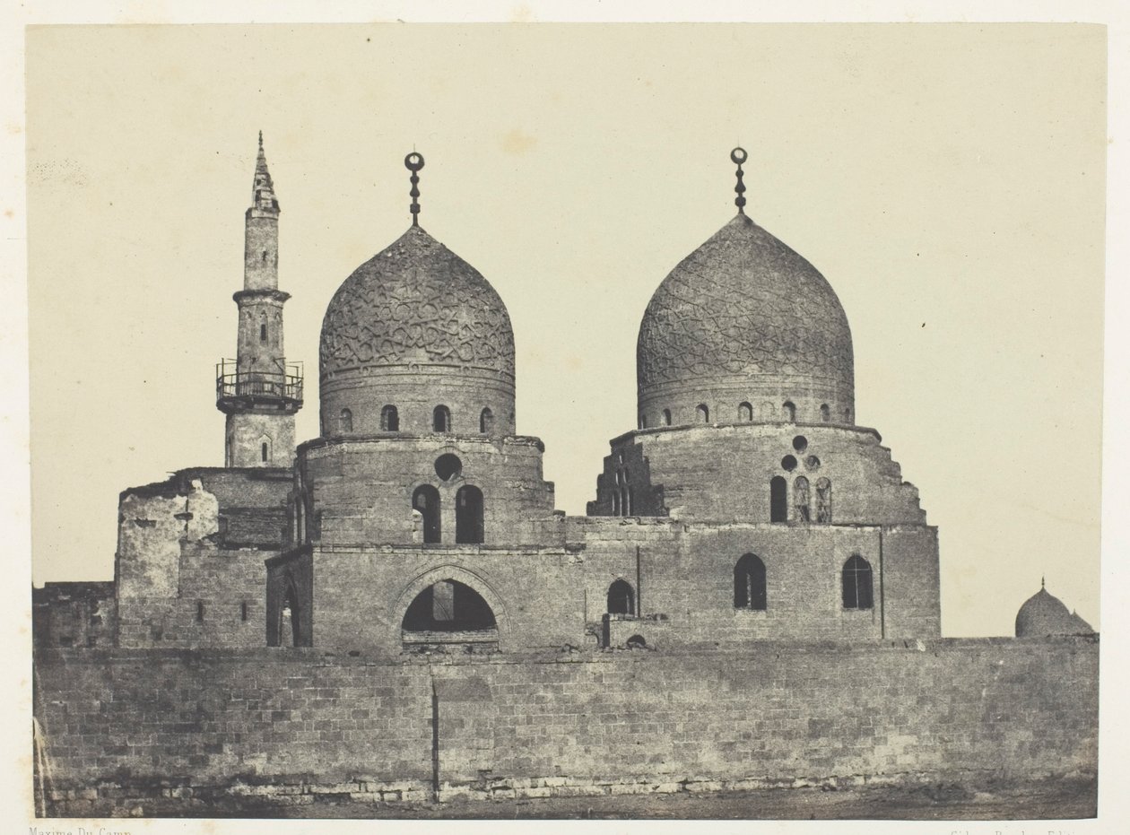 Mosque and Tomb of Sultan Kansou-el-Gouri, Cairo by Maxime Du Camp