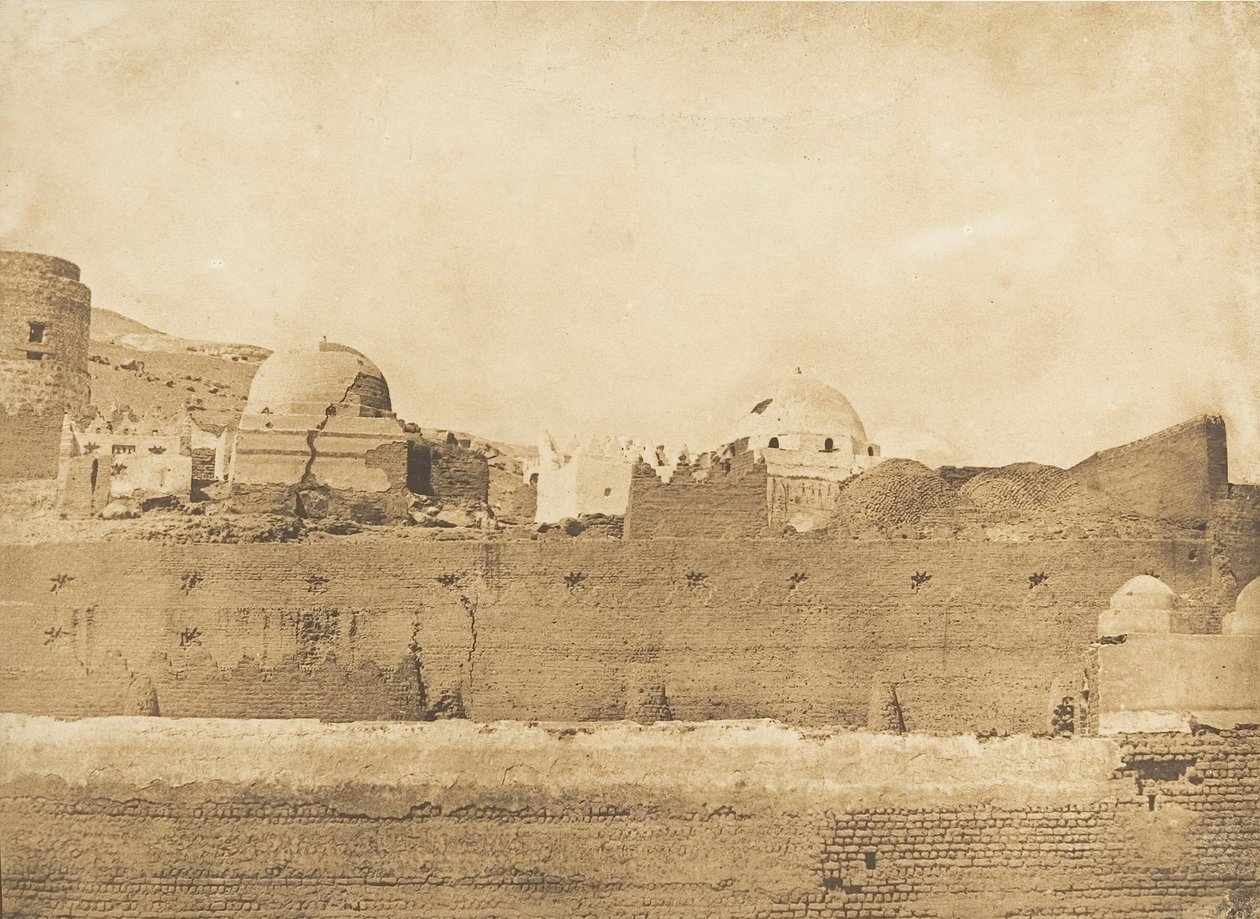 Muslim Tombs at Siout, 1849-50 by Maxime Du Camp