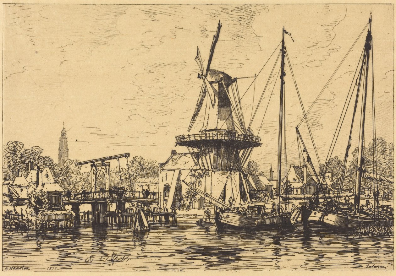 A Haarlem by Maxime Lalanne