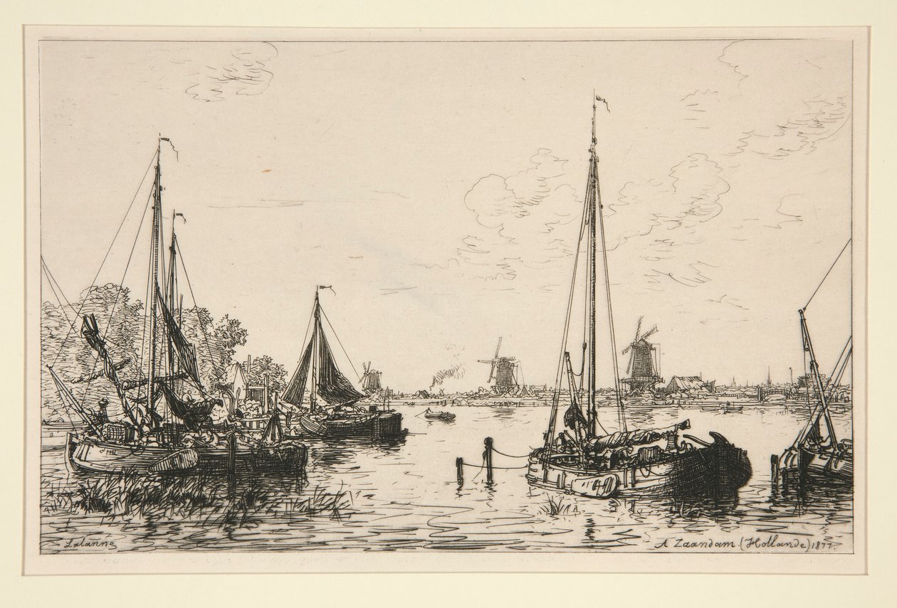 At Zaandam, Holland by Maxime Lalanne