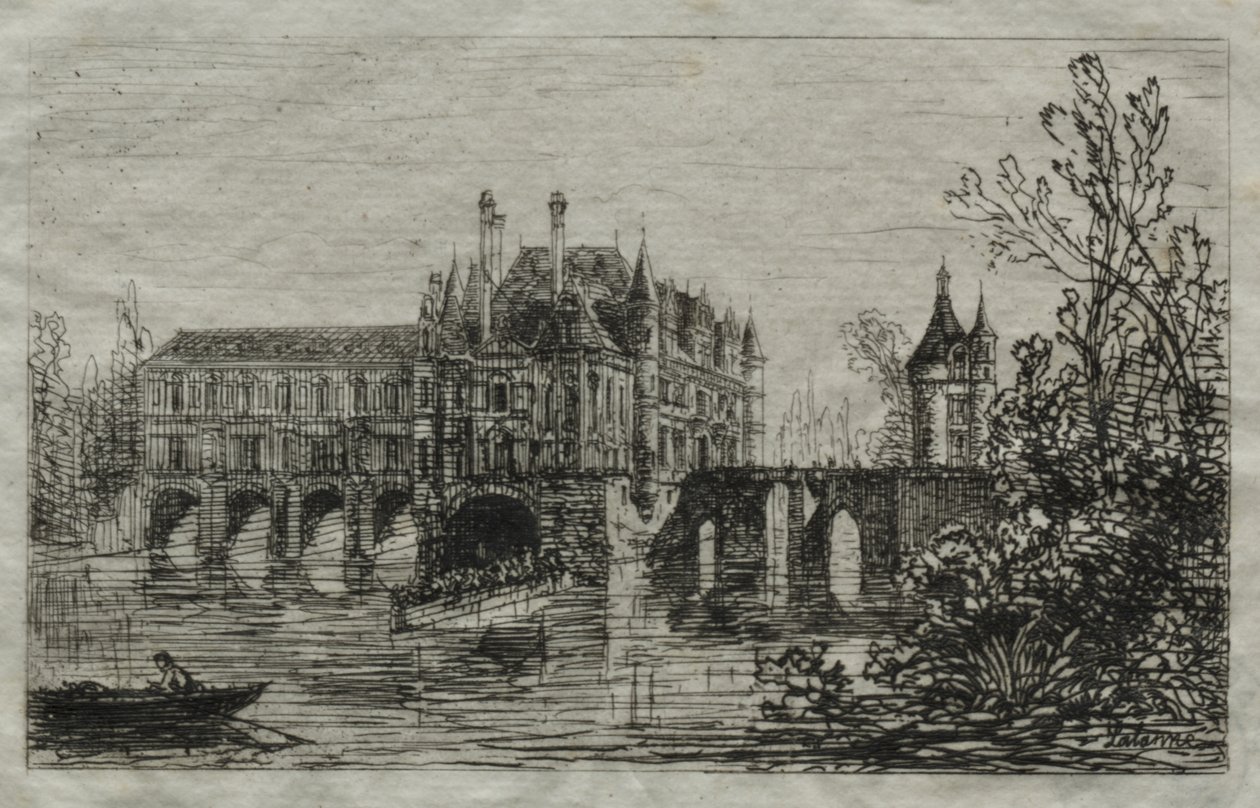 Château de Chenonceau by Maxime Lalanne