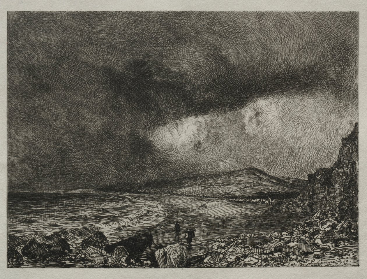 The Bay of Weymouth by Maxime Lalanne