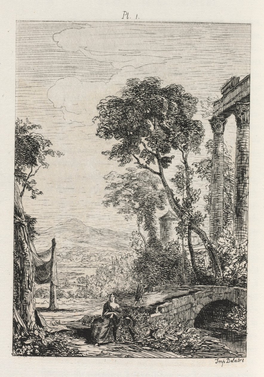 Treatise on Etching: Plate 1, 1866 by Maxime Lalanne