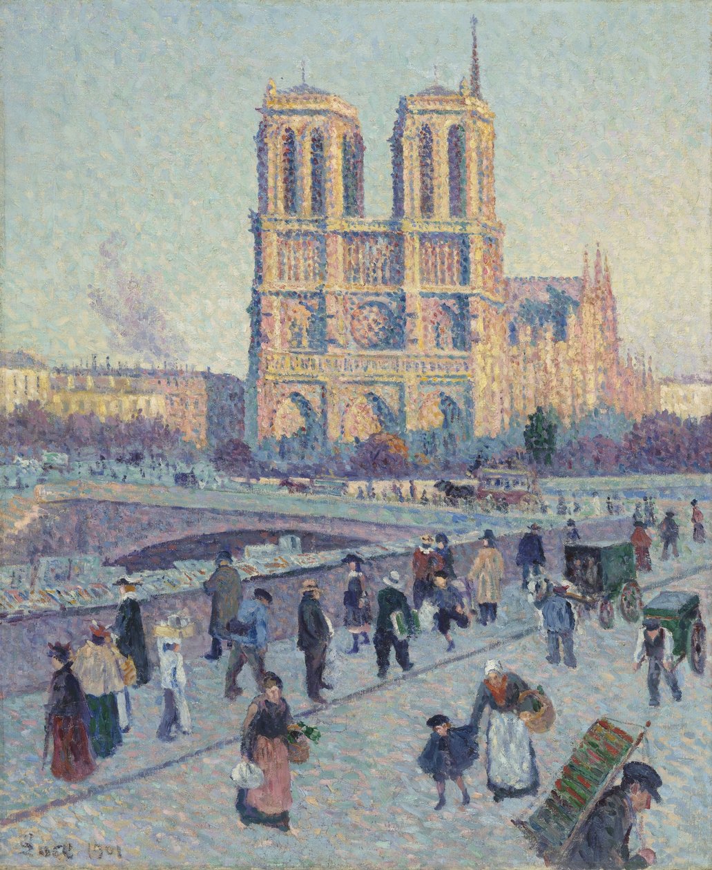 The Quai Saint-Michel and Notre-Dame by Maximilien Luce