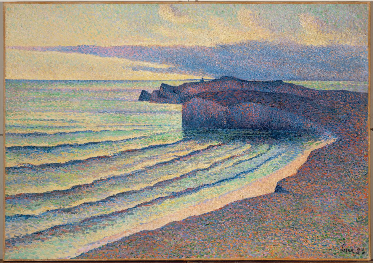 Seashore in Normandy by Maximilien Luce