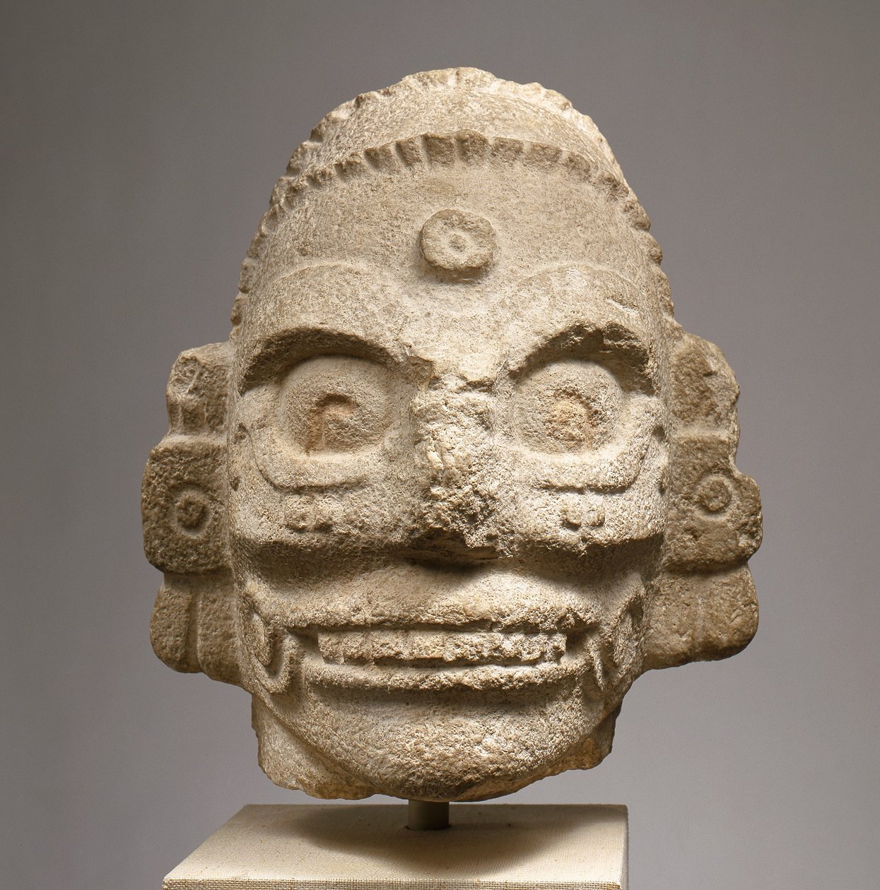 Head of a Rain God by Mayan