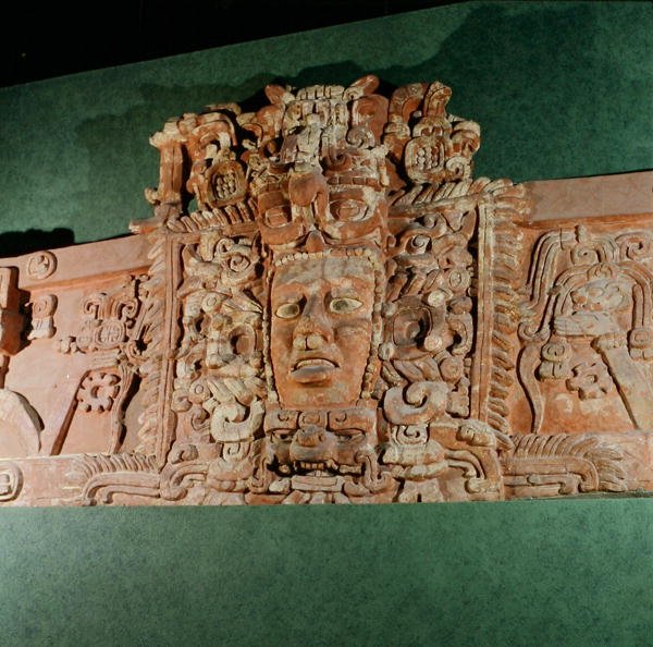 Architectural Mask, Campeche, Yucatan Peninsula, Mexico by Mayan Mayan