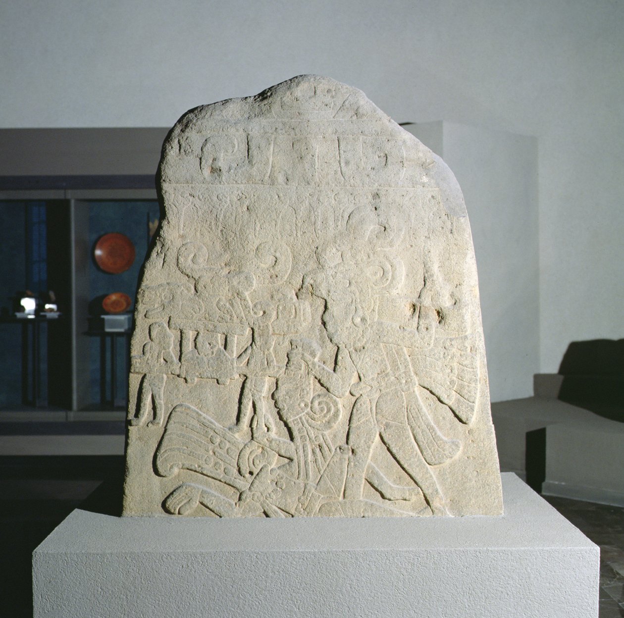 Stele 21 from Izapa, Chiapas, Mexico, Early Classic Period (300-600 AD) by Mayan Mayan