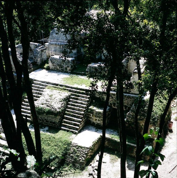 Temple N, Late Classic Period (600-900 AD) by Mayan Mayan