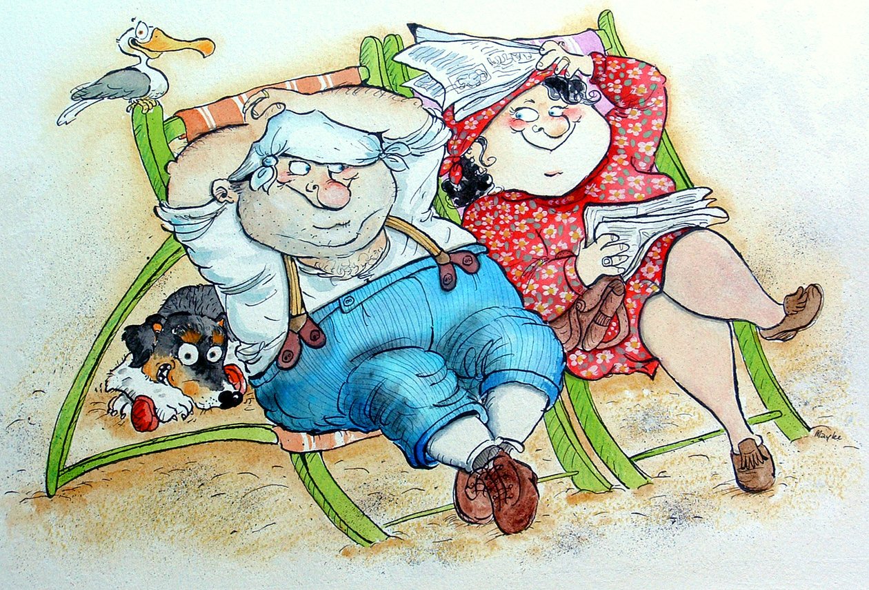Holidays on the Beach by Maylee Christie
