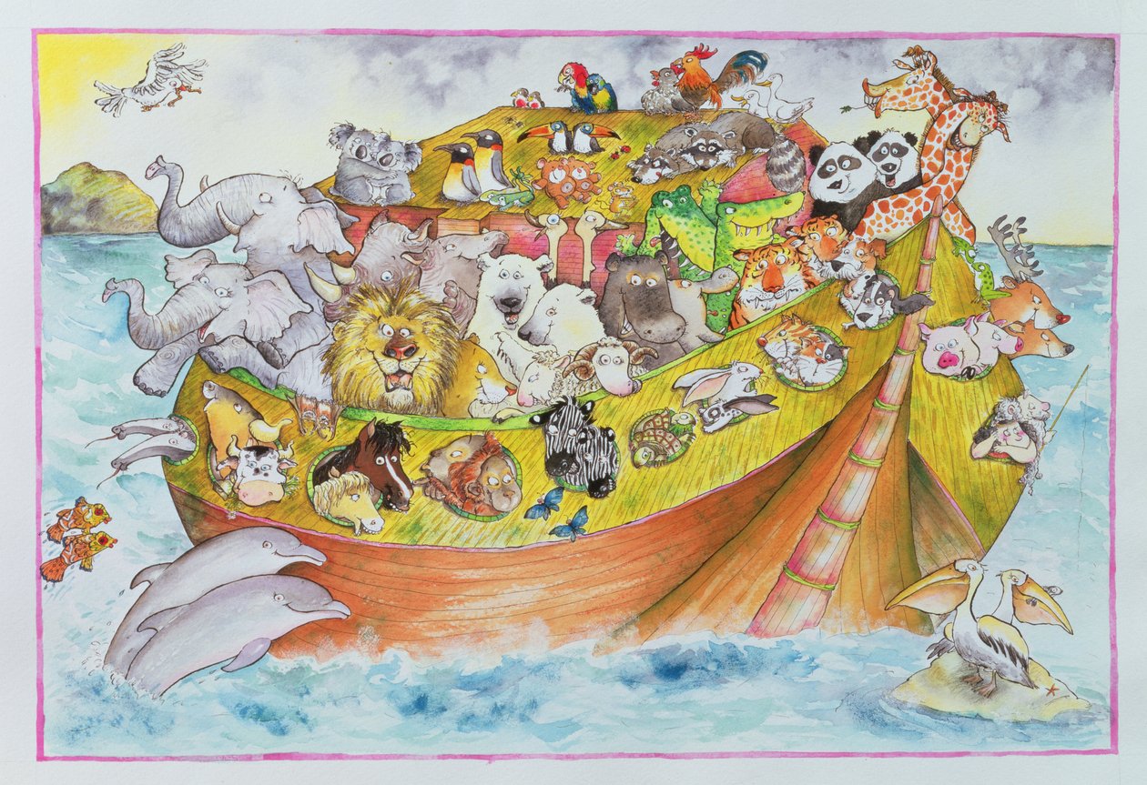Noahs Crazy Ark, 1999 by Maylee Christie