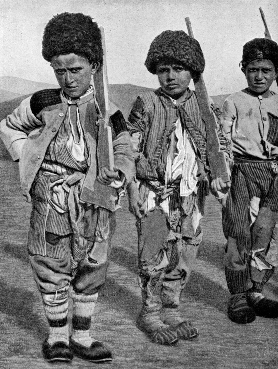 Boys from Artemid, Armenia, 1922 by Maynard Owen Williams