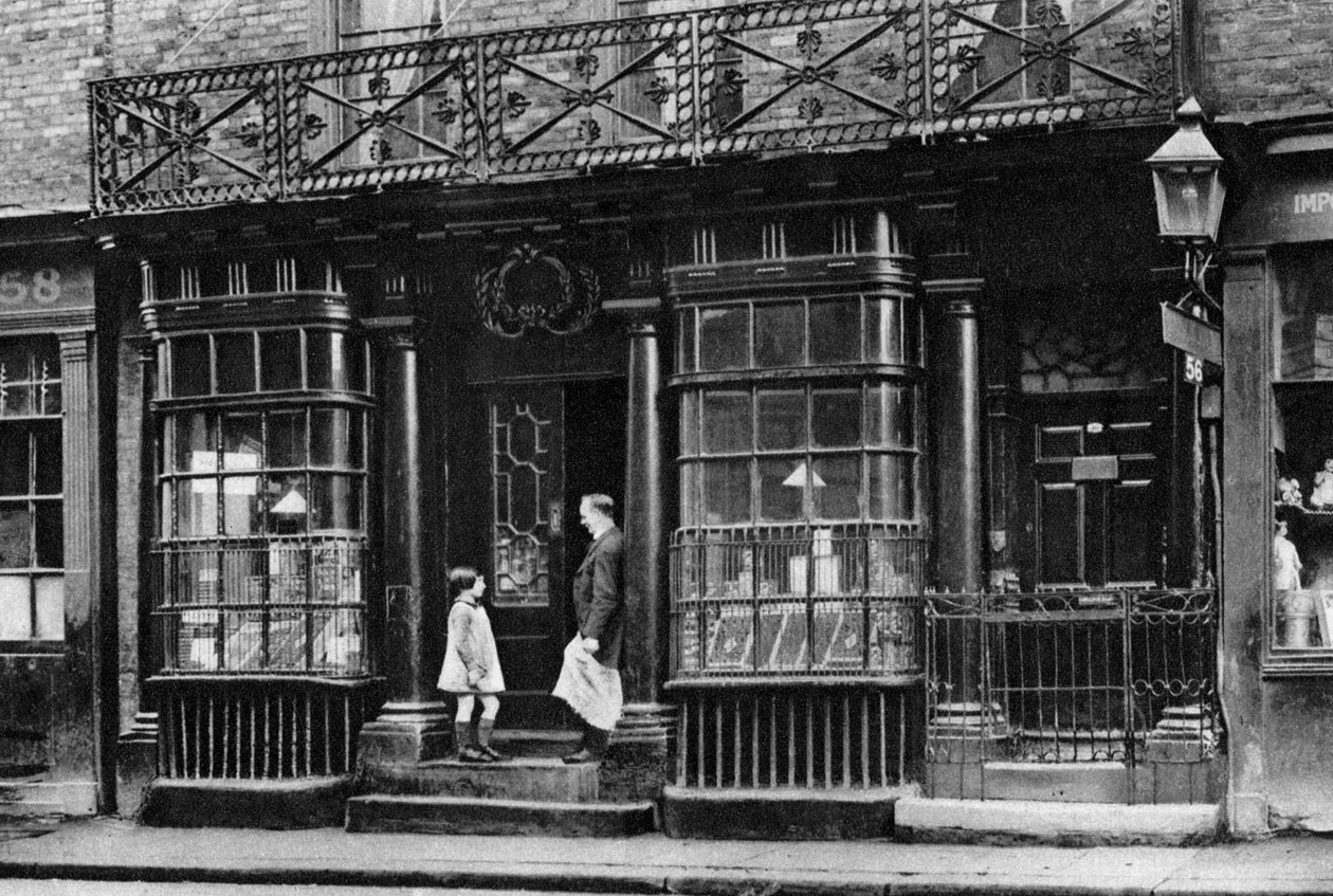 A Shop Front, Artillery Lane, Off Bishopsgate, London by McLeish