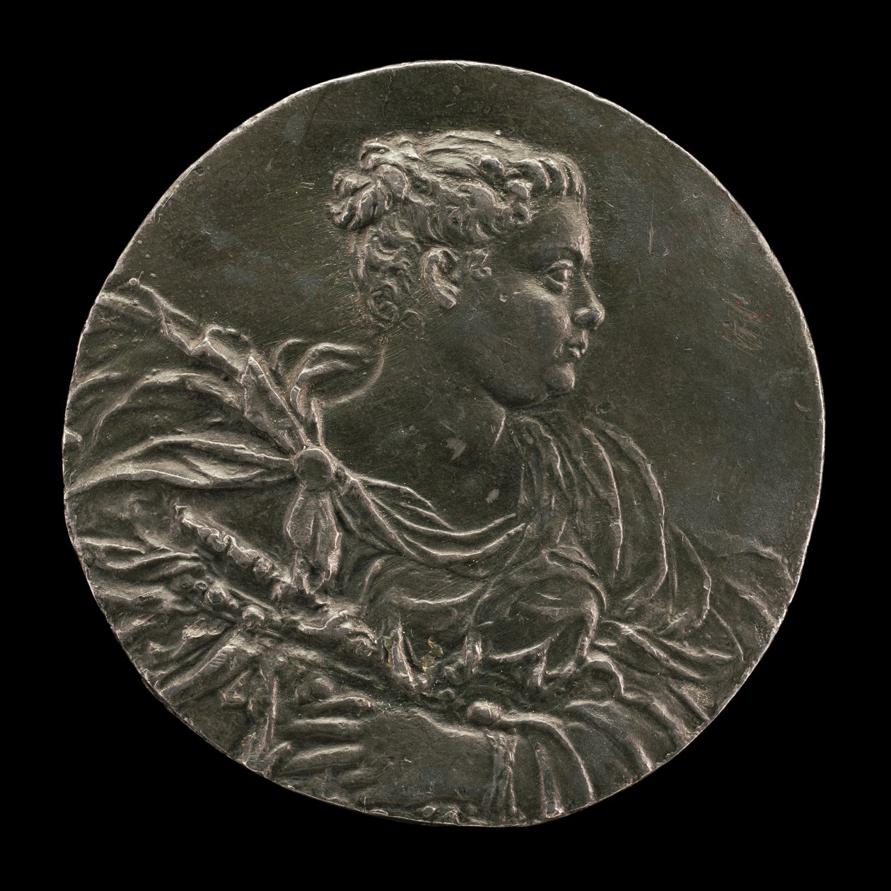 A Young Woman of Venice in Gown and Mantle, c. 1563 by Medallist A.A.