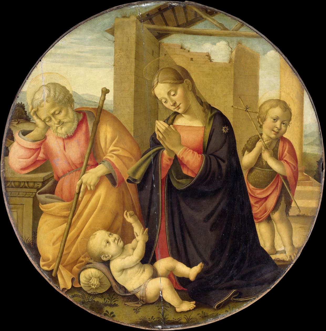 Worshipping the Christ Child by Meester Allegro