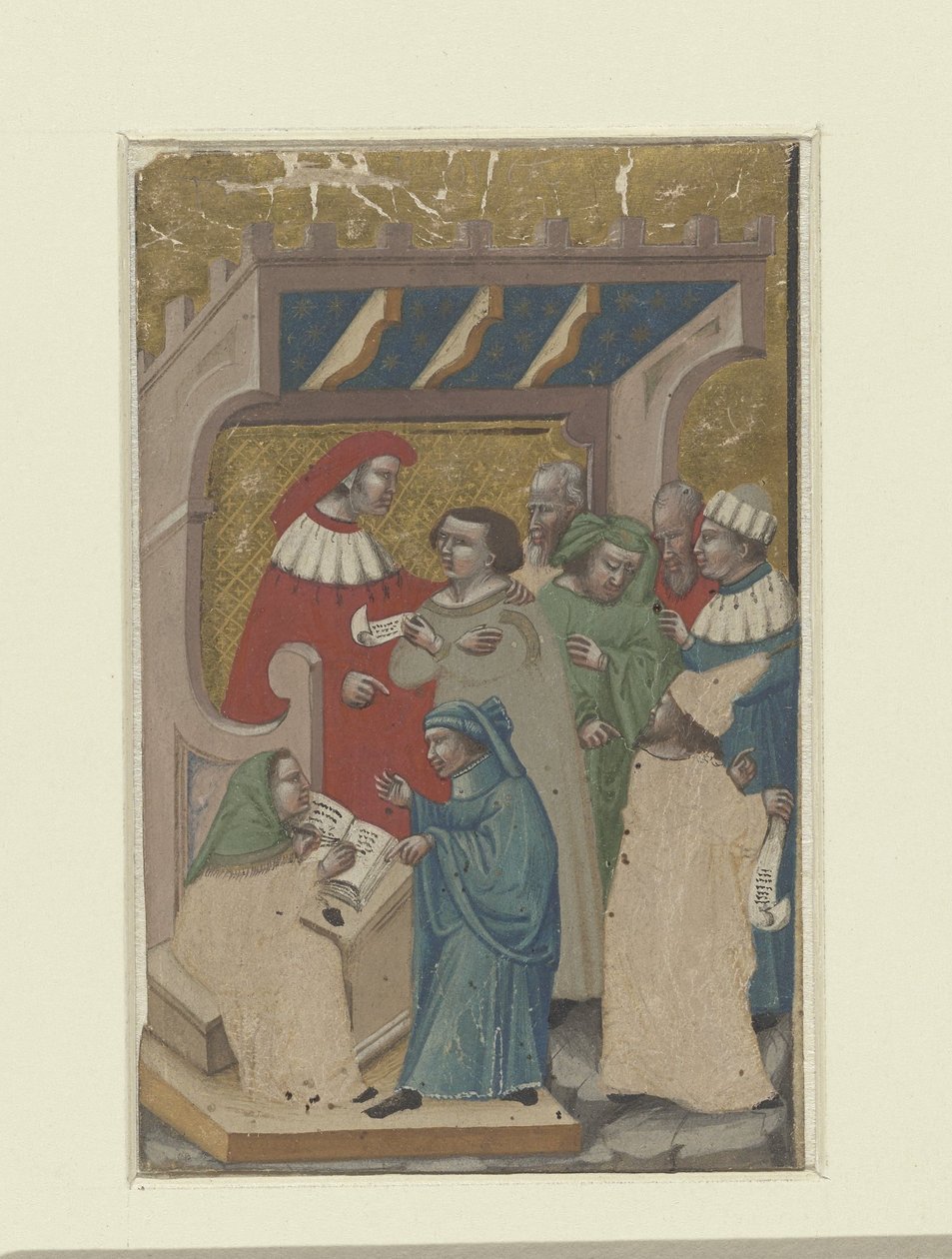 Scene Around a Judge