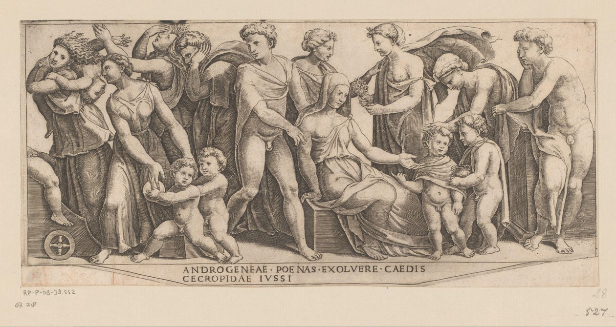 Marriage of Jason and Creusa by Meester van de Dobbelsteen