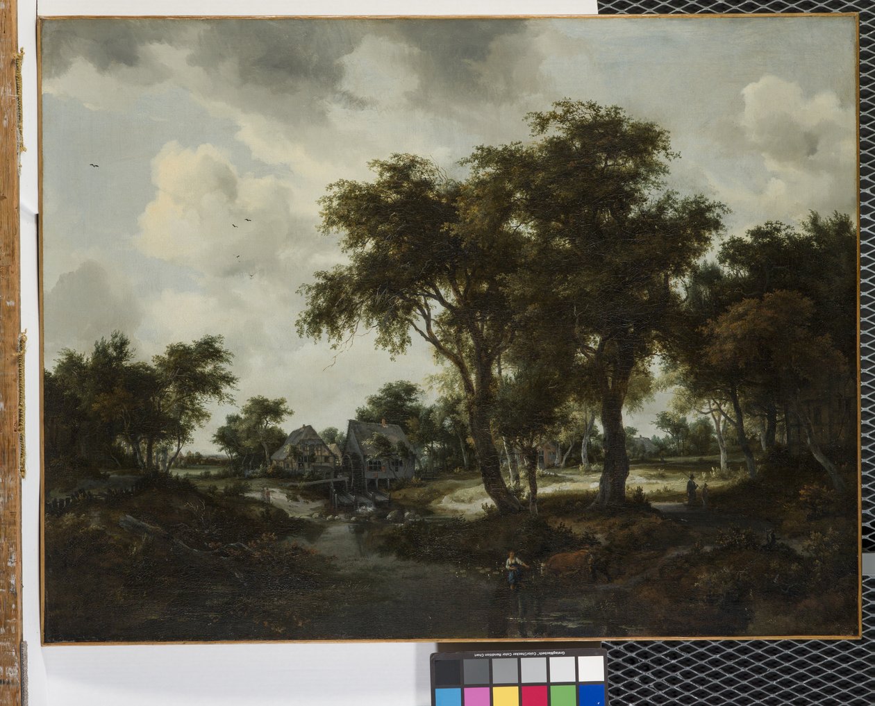 The Water Mill (The Trevor Landscape) by Meindert Hobbema