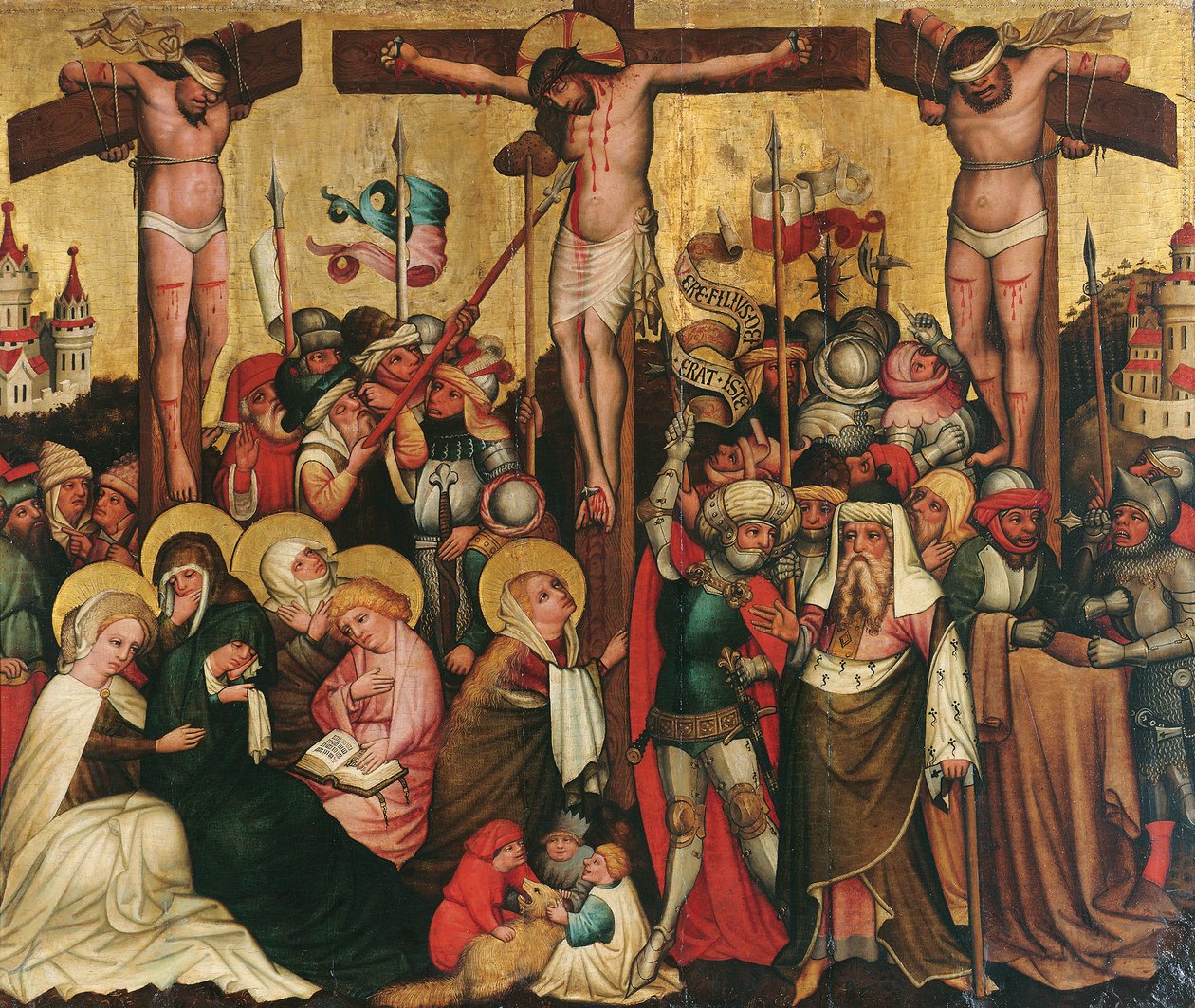 Crucifixion of Christ by Meister von Laufen