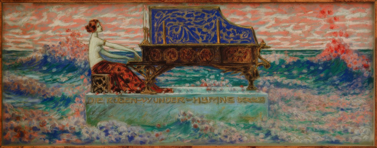 The Rose Miracle Hymn by Melchior Lechter