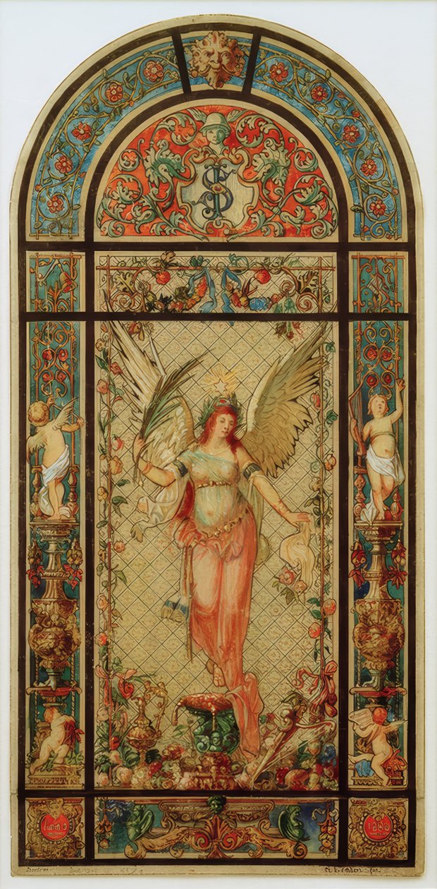 Design for a Window by Melchior Lechter