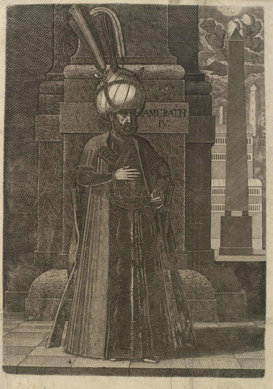 Prince Ismael, Persian Envoy by Melchior Lorck