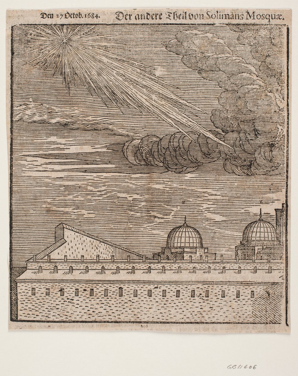The Süleymaniye Mosque, as Seen from the Northeast. Left Half by Melchior Lorck