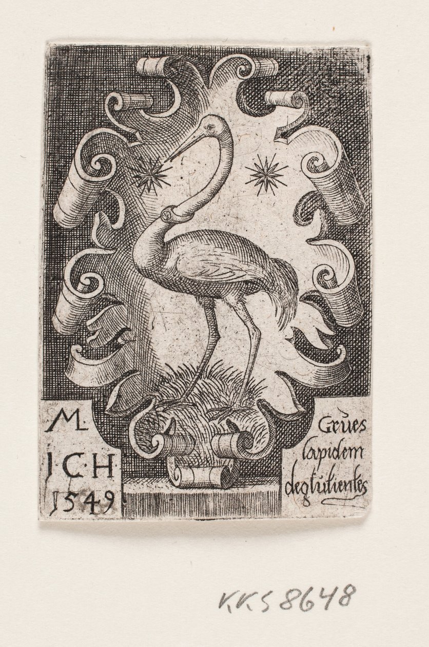 The Crane by Melchior Lorck