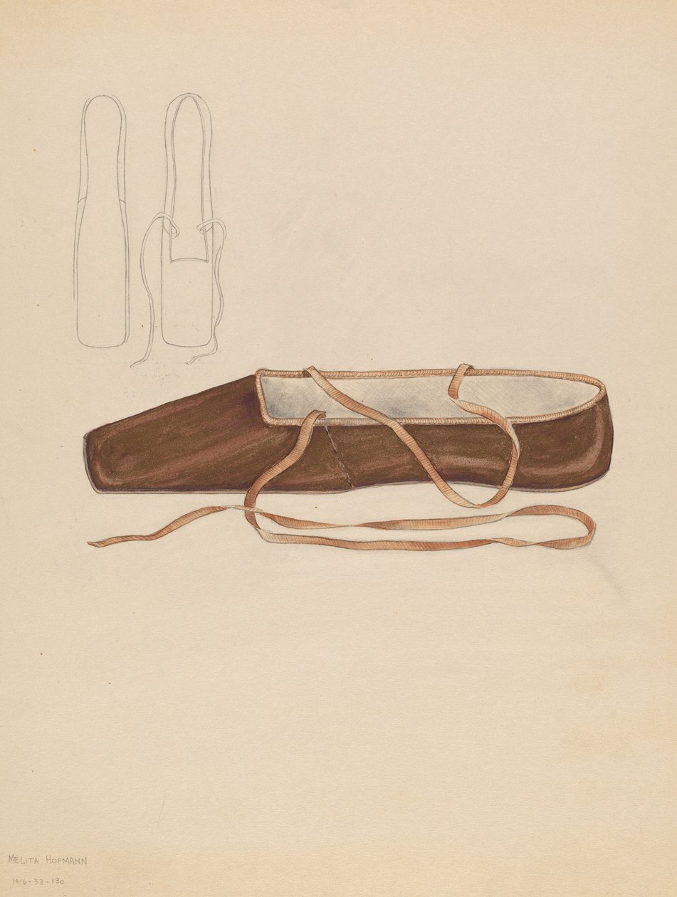 Slipper, c. 1936 by Melita Hofmann