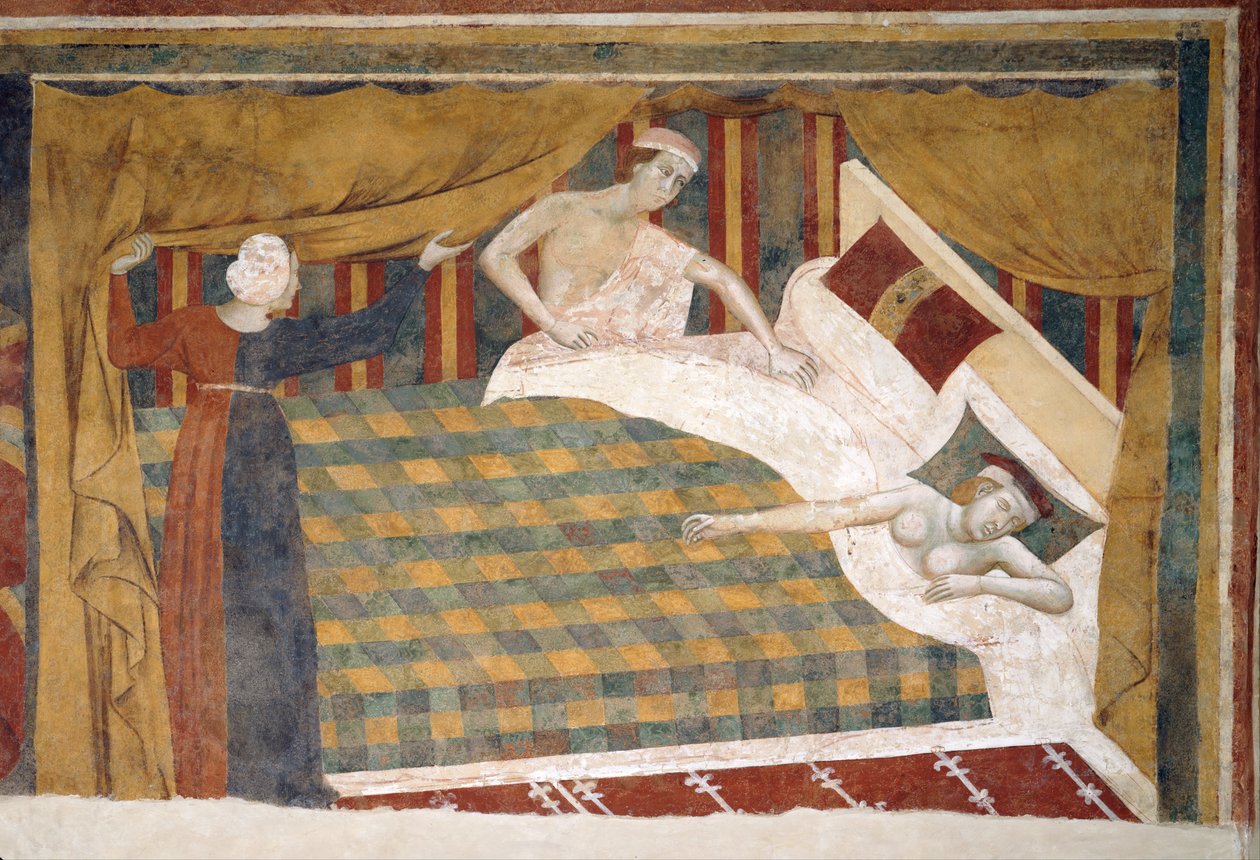 Scene of Married Life by Memmo di Filippuccio