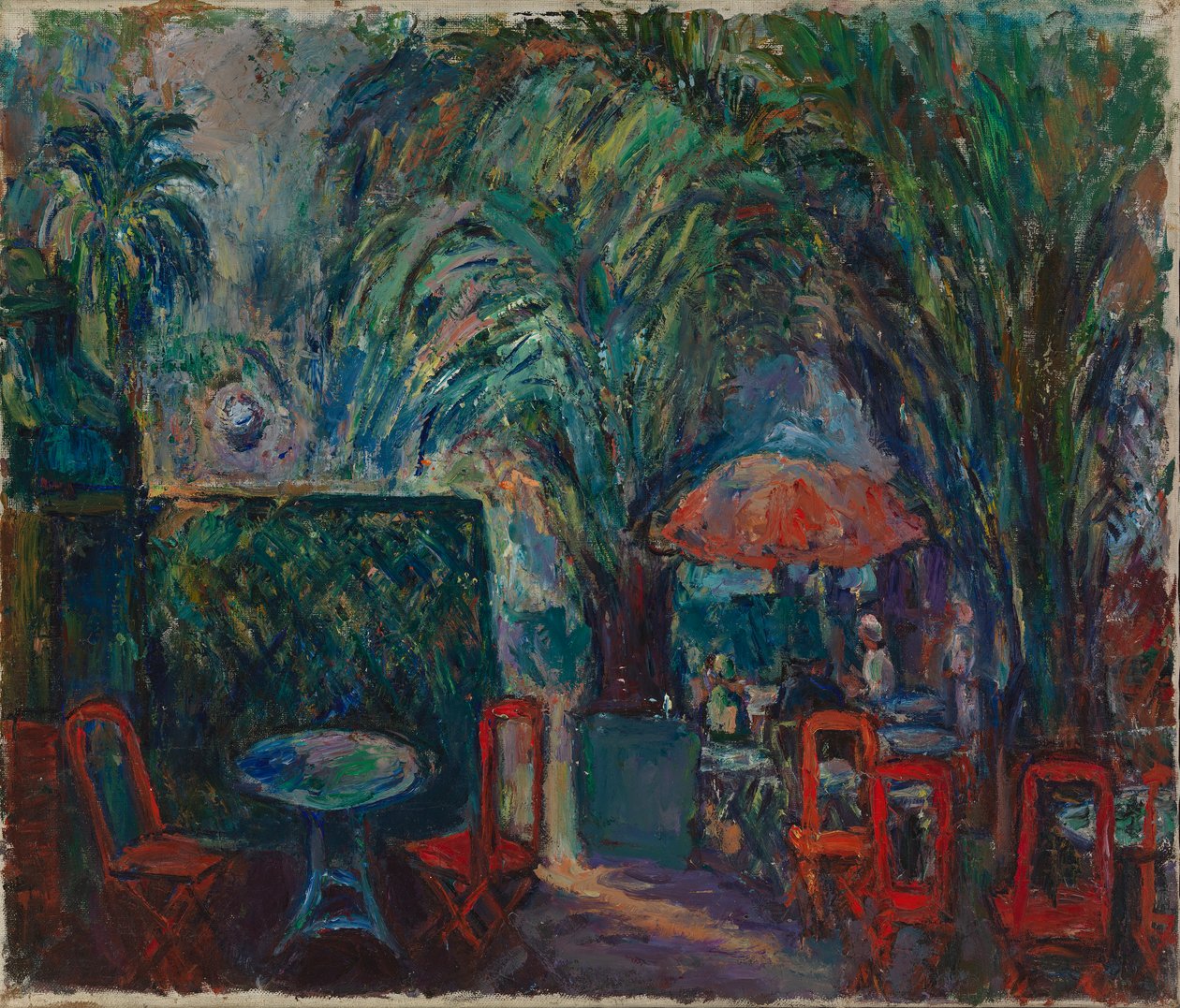 French Sidewalk Café by Meri Genetz