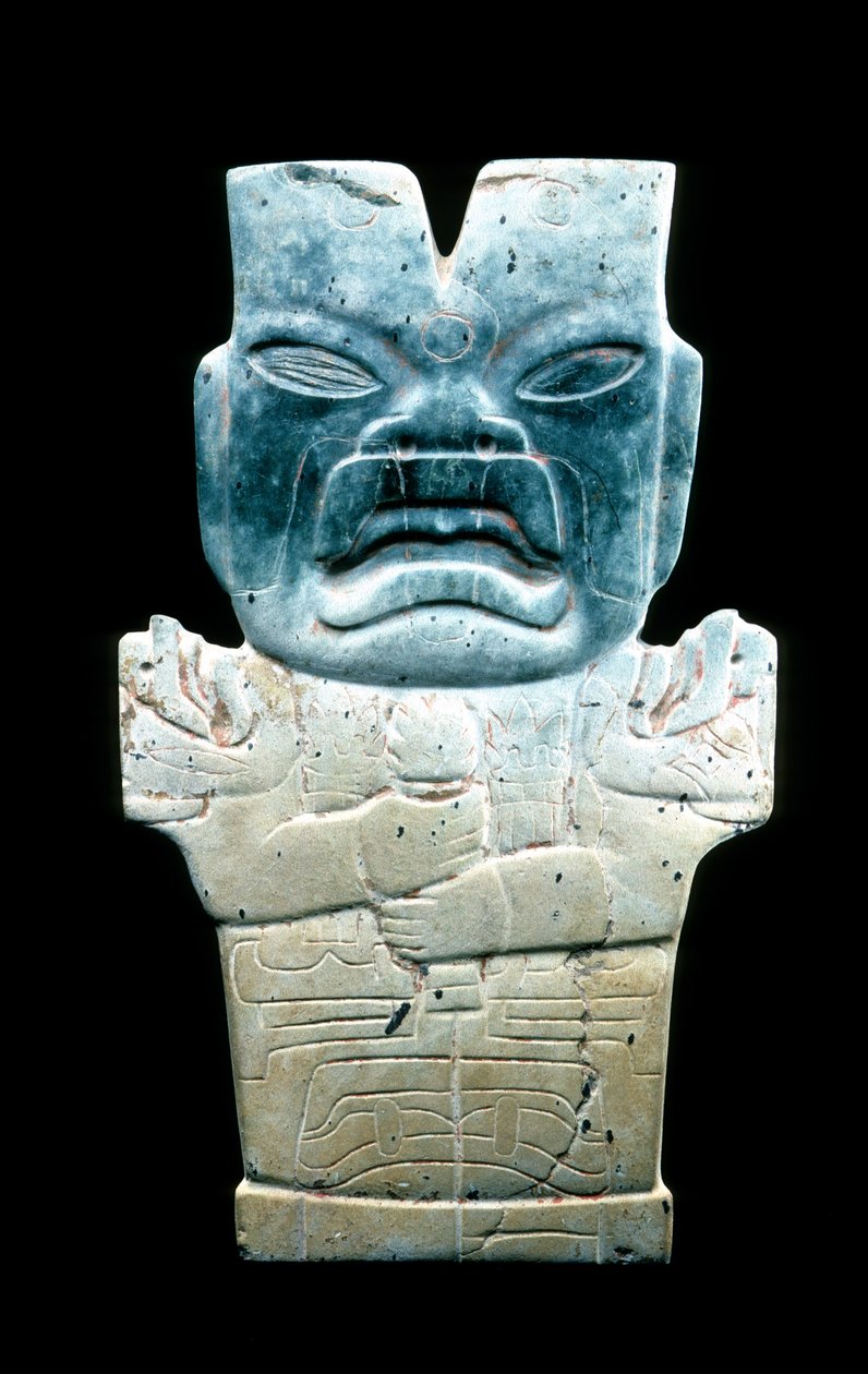 Anthropomorphic Plaque, possibly the Fire Serpent by Mesoamerican Mesoamerican
