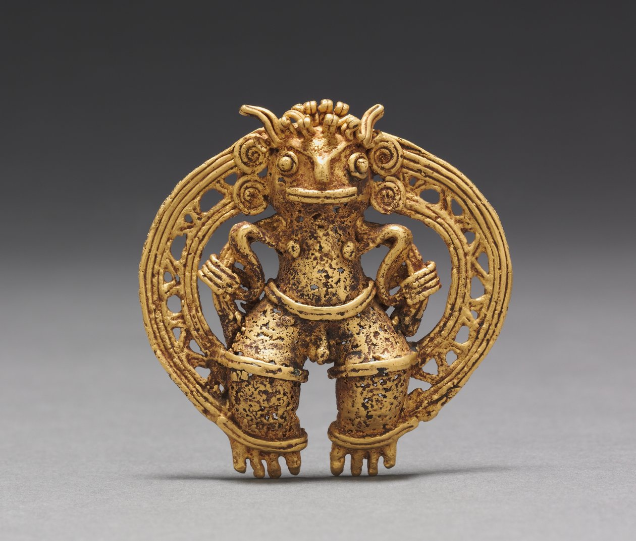Figure Pendant by Mesoamerican Mesoamerican