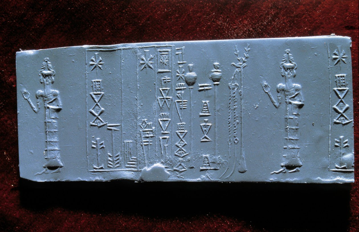 Seal of the doctor Ur-Lugal (Ur Lugal, 3rd millennium BC) by Mesopotamian Mesopotamian