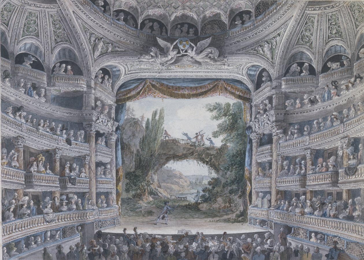 The Comedie Francaise by Meunier