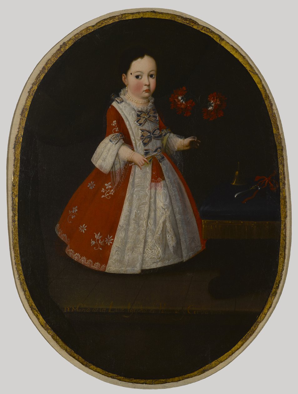 Dona Maria de la Luz Padilla y Cervantes by Mexican School