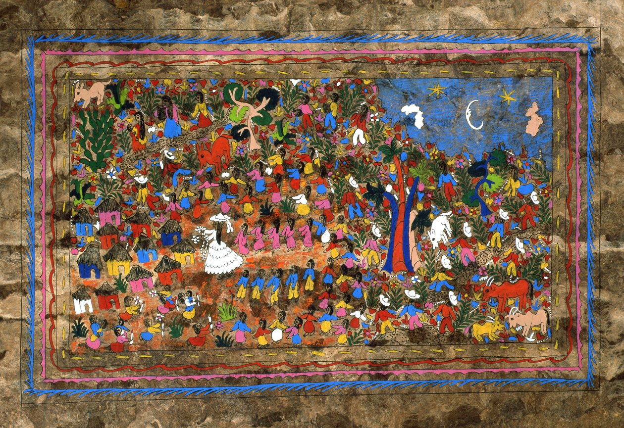Village Celebration of a Girl