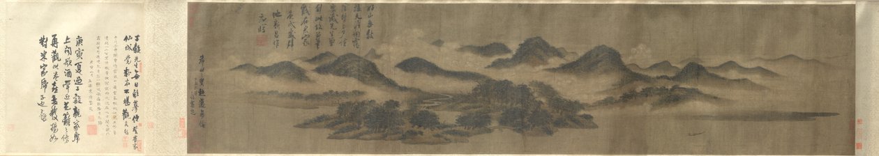 Cloudy Mountains by Mi Youren