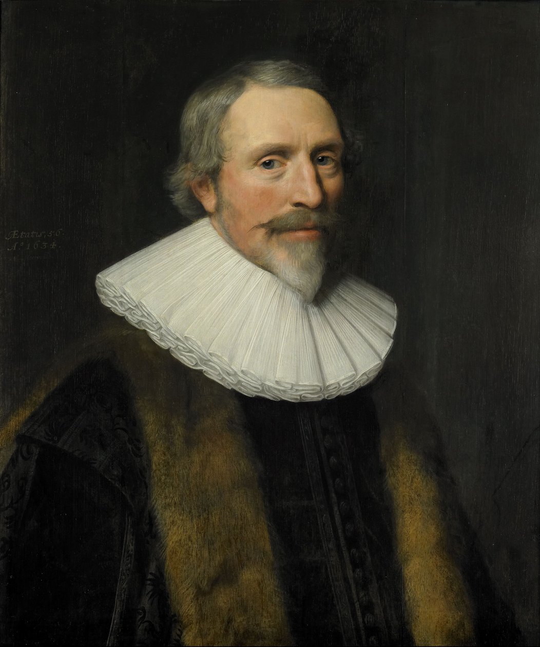 Portrait of Jacob Cats by Micchiel Jansz van Mierevelt