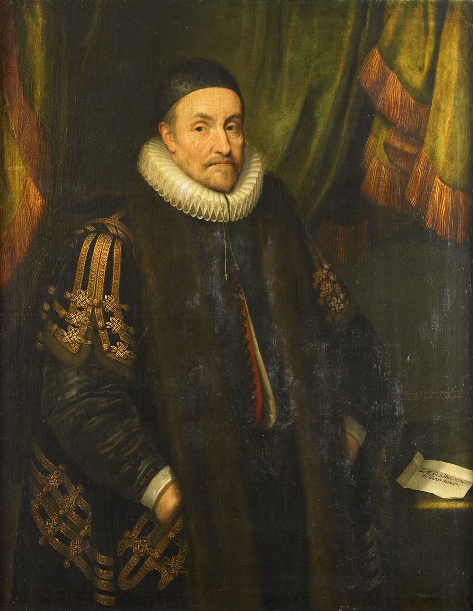 Portrait of Willem I by Micchiel Jansz van Mierevelt