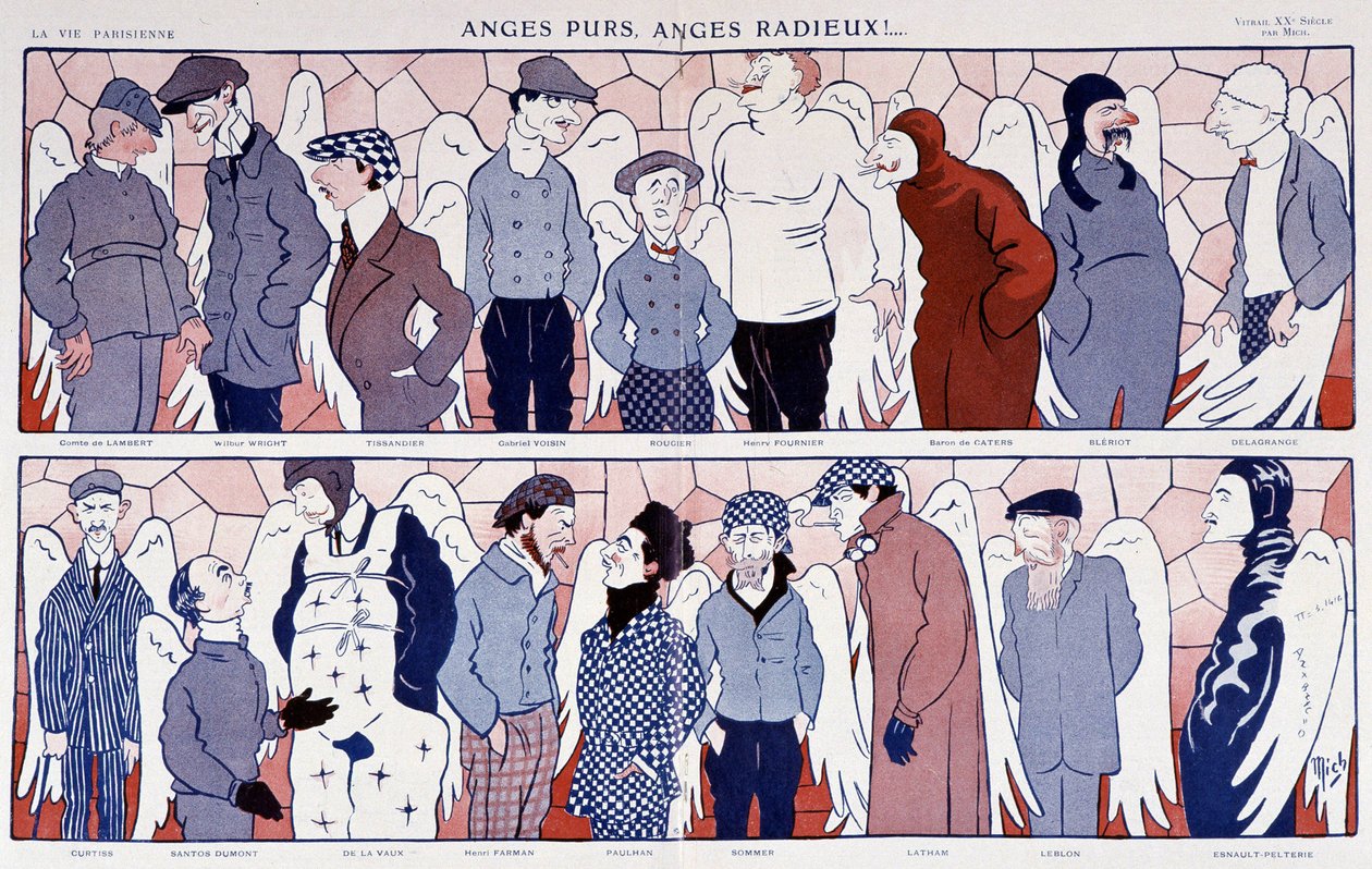 Charges des aviateurs famous en anges (portrait gallery) - in 