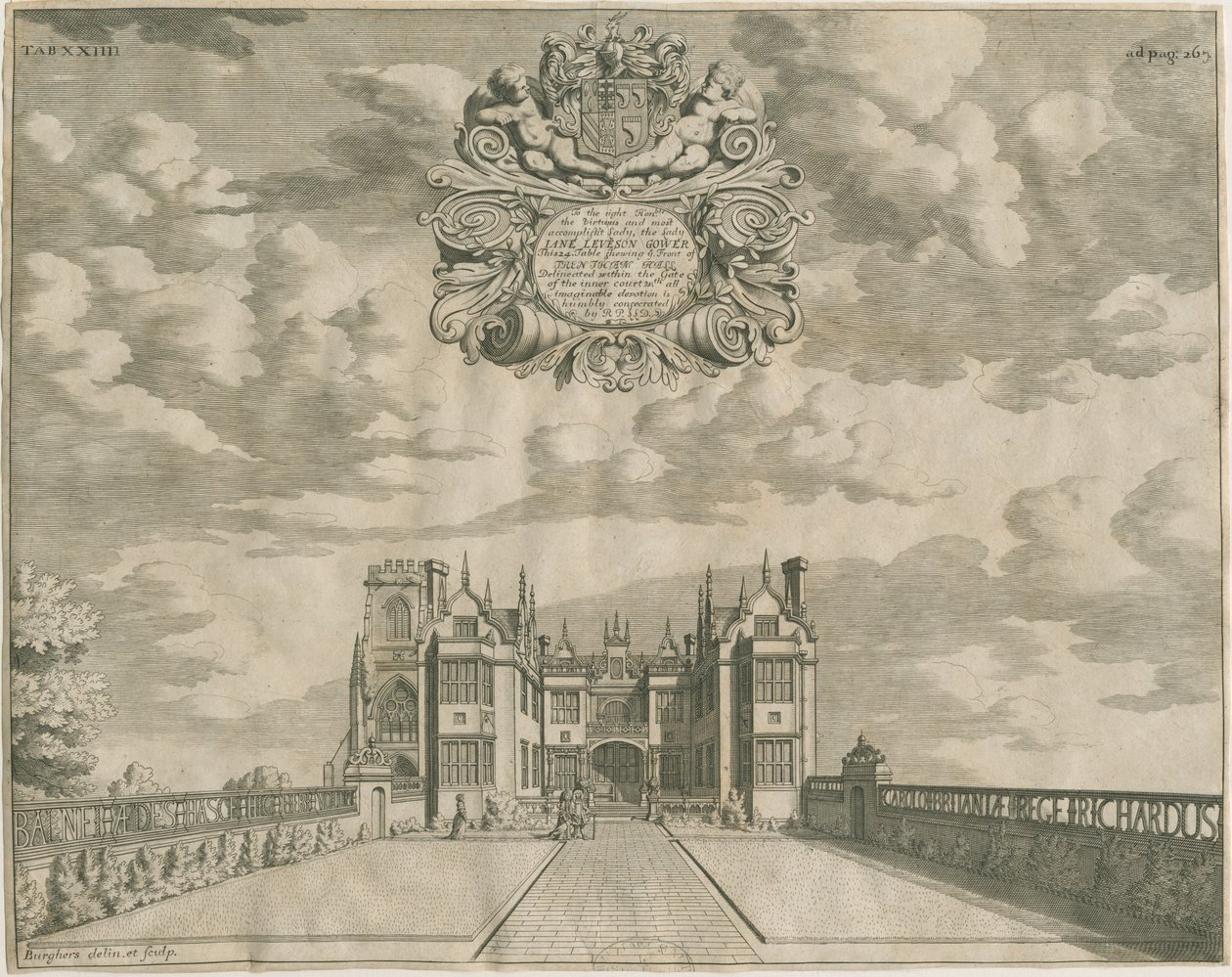 Trentham Hall by Michael Burghers
