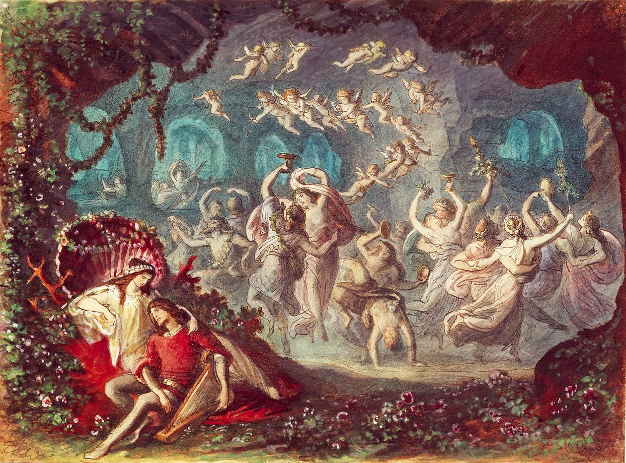 Set Design for Tannhauser Performance by Richard Wagner by Michael Echter
