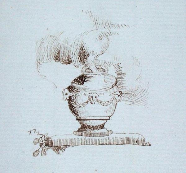 Drawing from Michael Faraday