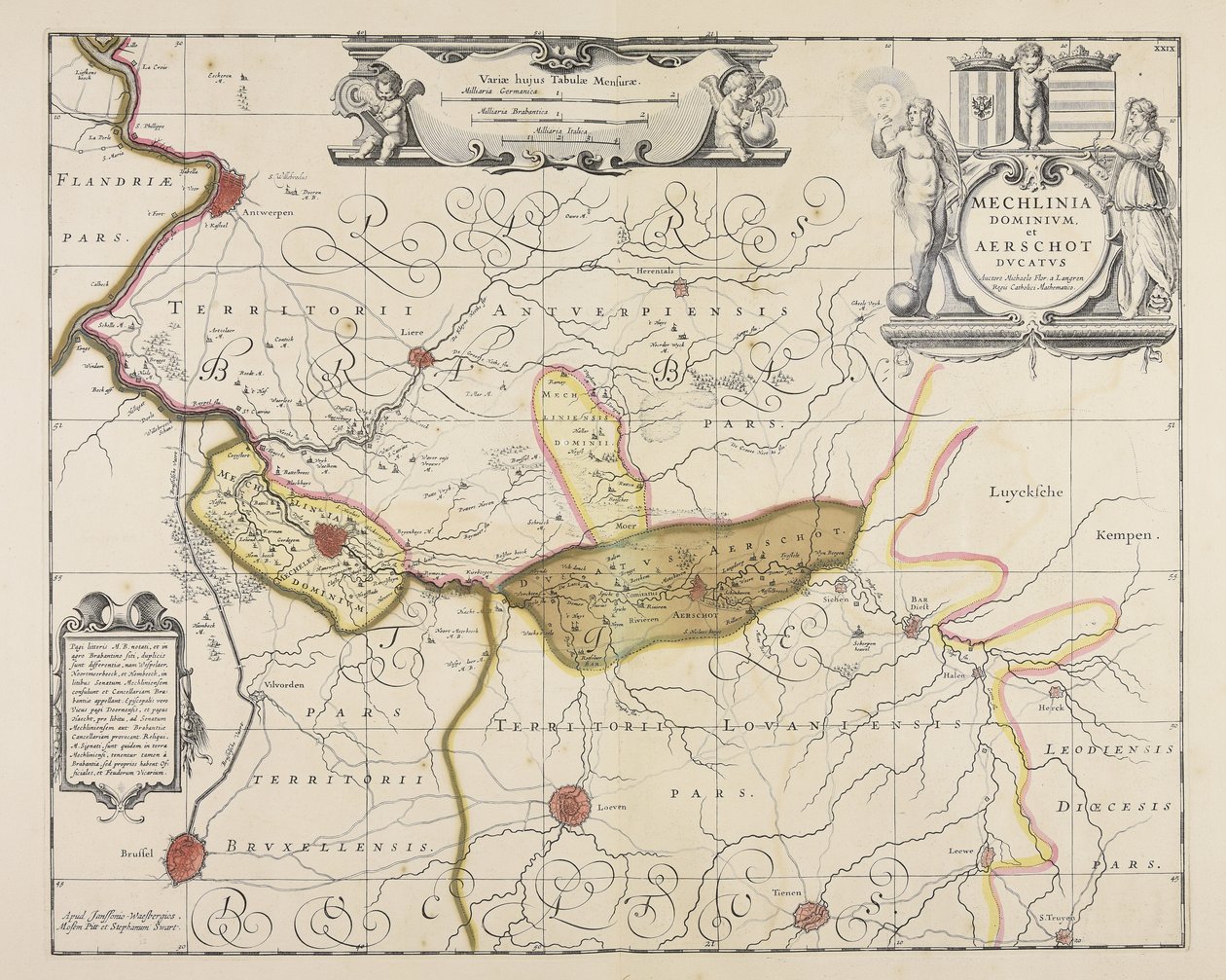 Mechlinia Dominion and Aerschot Duchy by Michael Floris van Langren