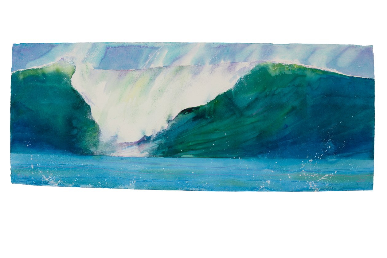 Green Wave by Michael Frith