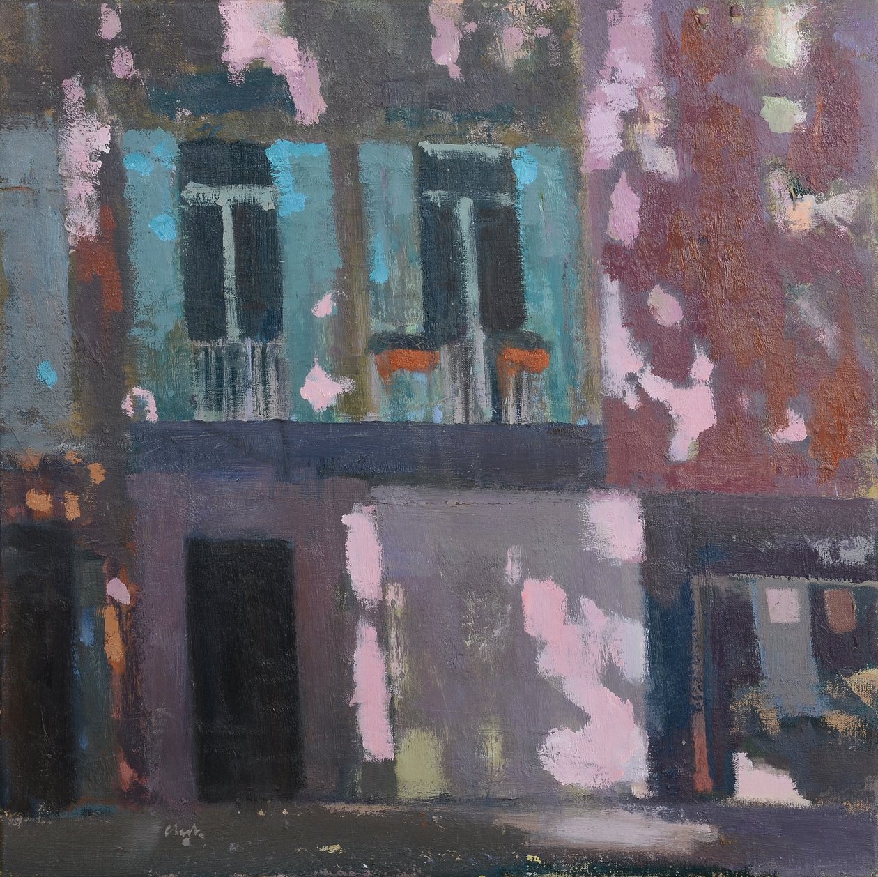 Shadows on a Wall, Provence, 2015 by Michael G. Clark