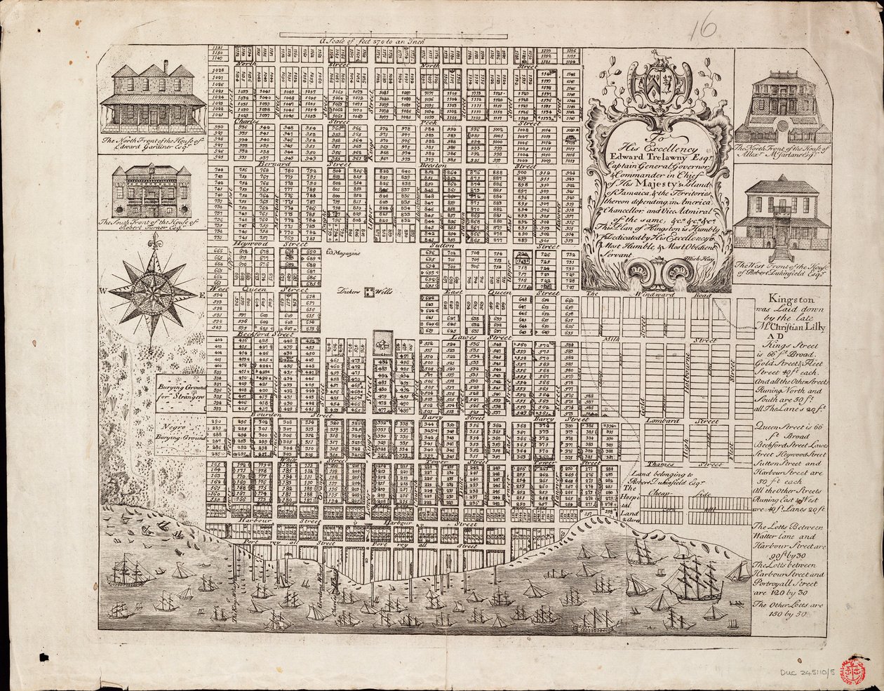 Plan of Kingston by Michael Hay
