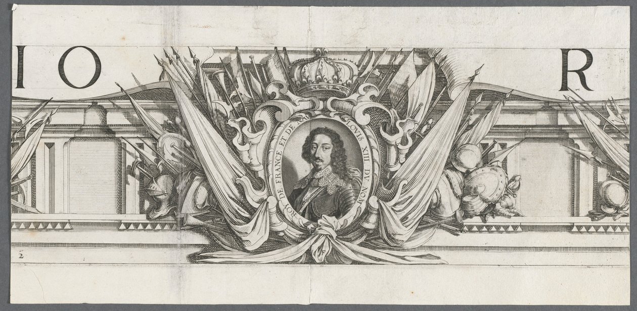 The Siege of La Rochelle: Plate 2 by Michael Lasne