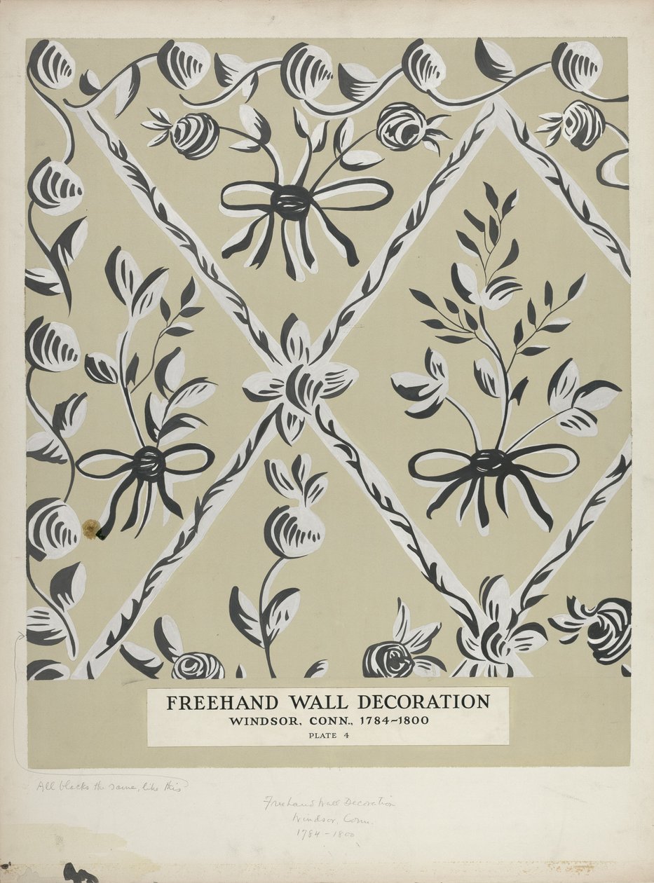 Free Hand Decoration, c. 1939 by Michael Lauretano